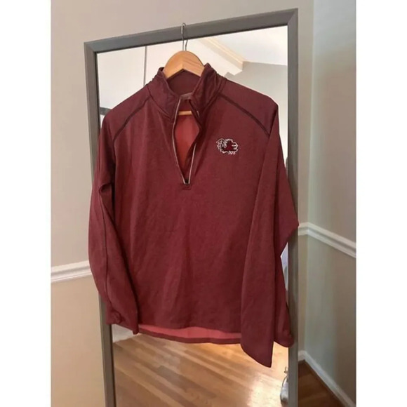 NCAA South Carolina Gamecocks Pullover Sweater Size Medium-Burgundy - Picture 2 of 6